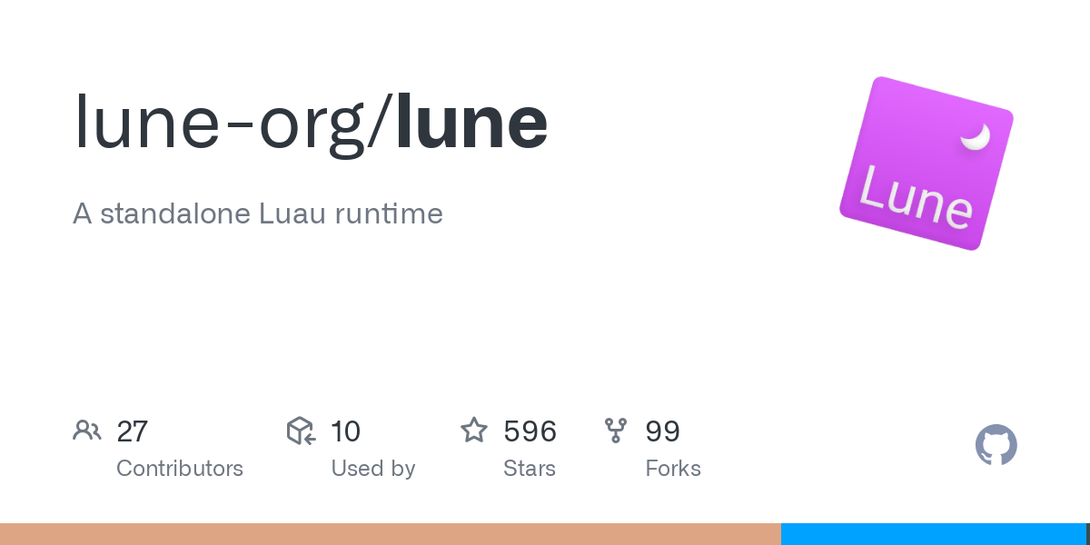 Lune: Standalone Luau Runtime