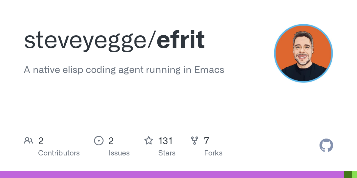Efrit: A native elisp coding agent running in Emacs