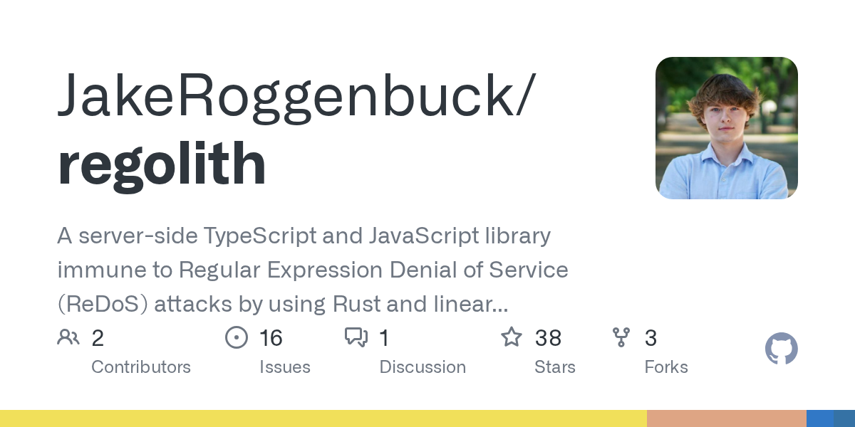 Show HN: Regolith – Regex library that prevents ReDoS CVEs in TypeScript