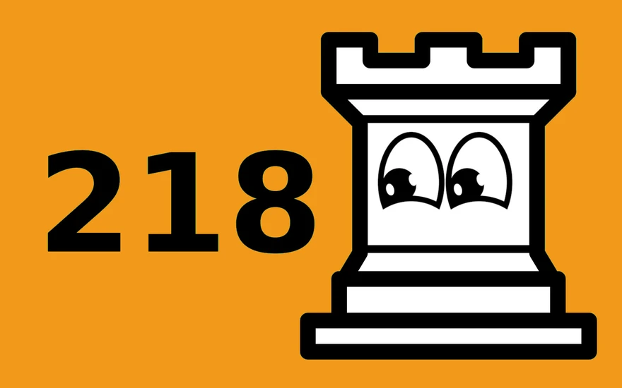 No reachable chess position with more than 218 moves