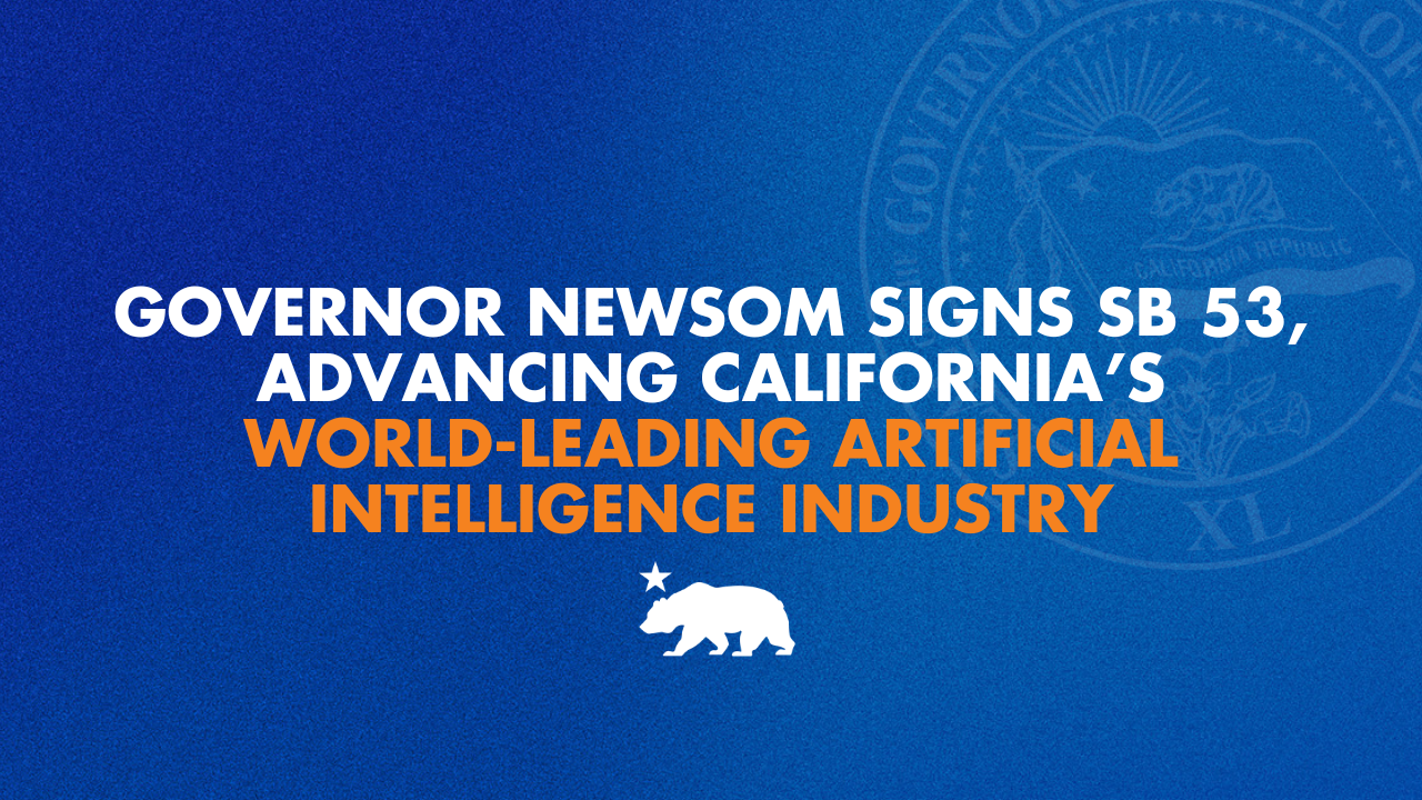 California governor signs AI transparency bill into law