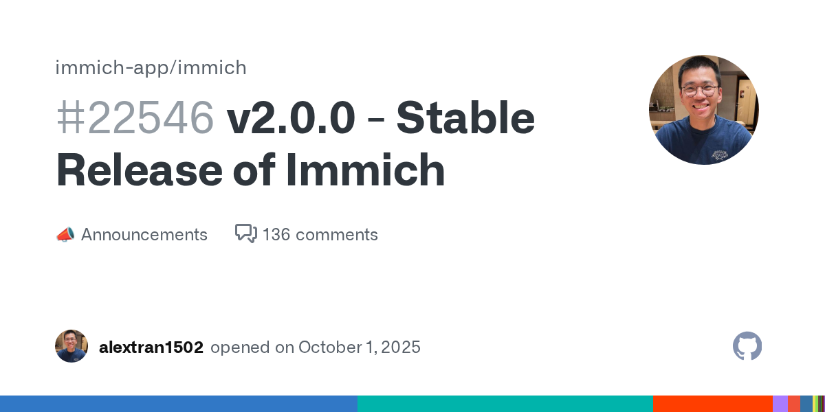 Immich v2.0.0 – First stable release