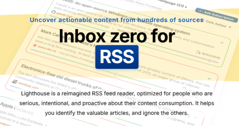 A deep dive into the RSS feed reader landscape