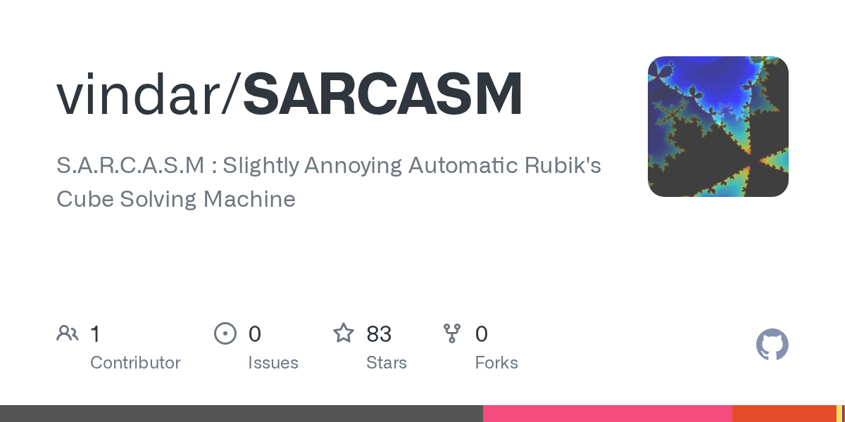 S.A.R.C.A.S.M: Slightly Annoying Rubik’s Cube Automatic Solving Machine