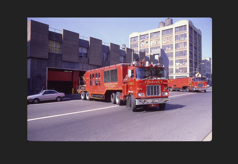 The Mack Super Pumper was a locomotive engined fire fighter (2018)