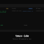 Show HN: Tmux-IDE, OSS agent-first terminal IDE