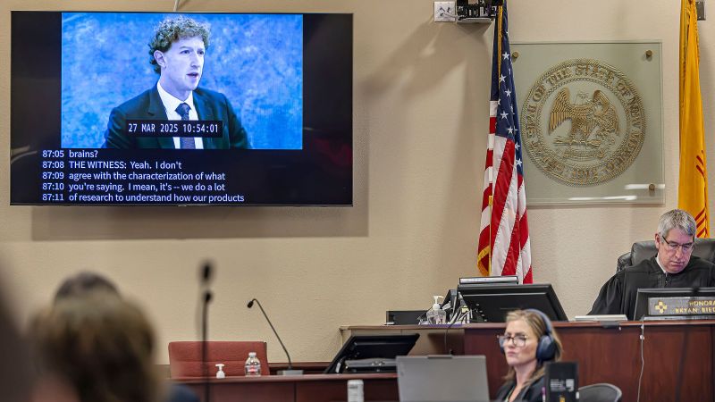 Jury finds Meta liable in case over child sexual exploitation on its platforms