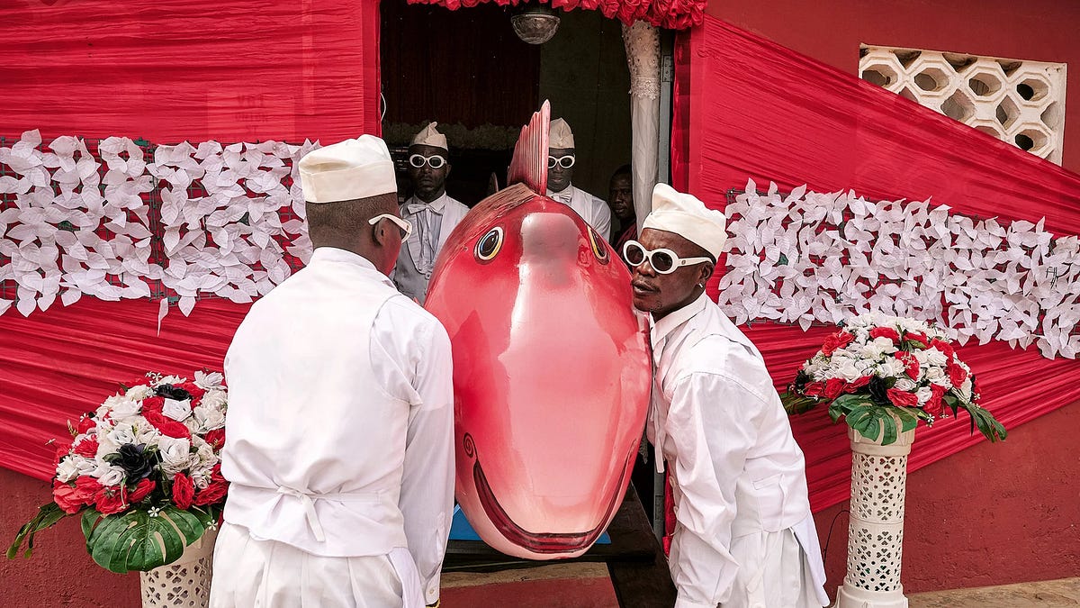 Many African families spend fortunes burying their dead