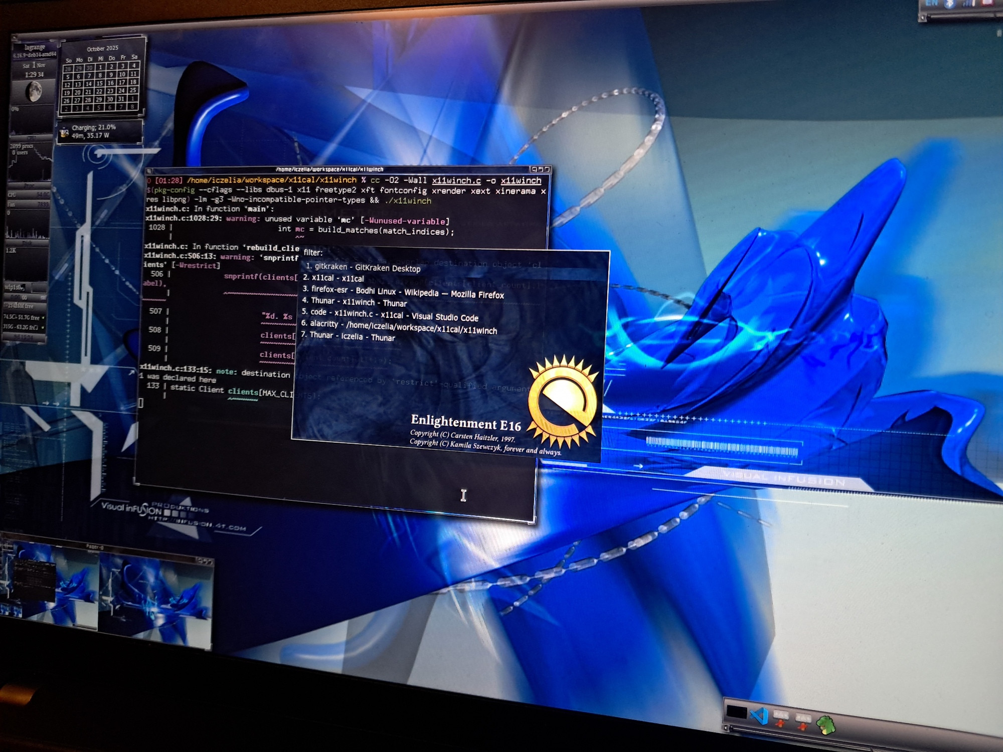 Fixing a 20-year-old bug in Enlightenment E16