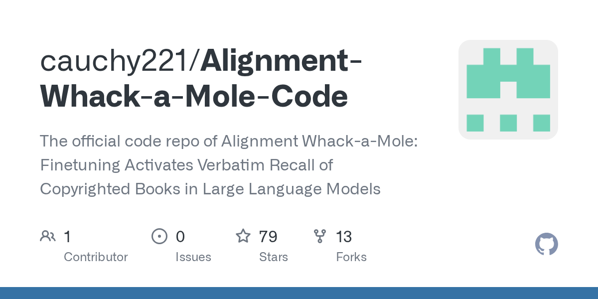 Alignment whack-a-mole: Finetuning activates recall of copyrighted books in LLMs