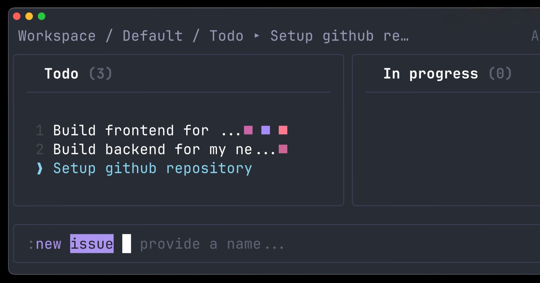 Show HN: Epiq – Distributed Git based issue tracker TUI