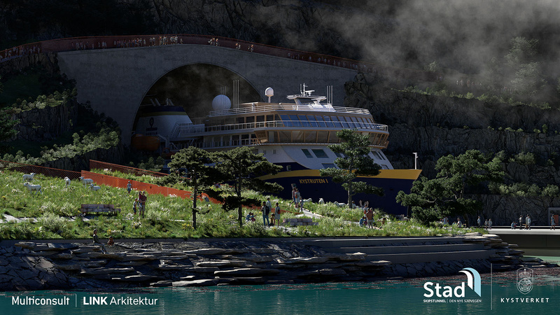 Norway greenlights first full-scale ship tunnel
