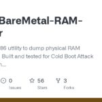 BareMetal RAM Dumper – Bare-metal x86 tool for Cold Boot Attack experiments
