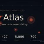 War Atlas: An interactive cartography of every named war in human history
