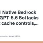 Codex on AWS bedrock bug causing 10x charges