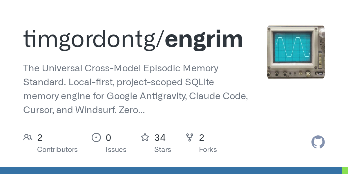 Show HN: Engrim – A universal, local-first SQLite memory engine for AI CLIs