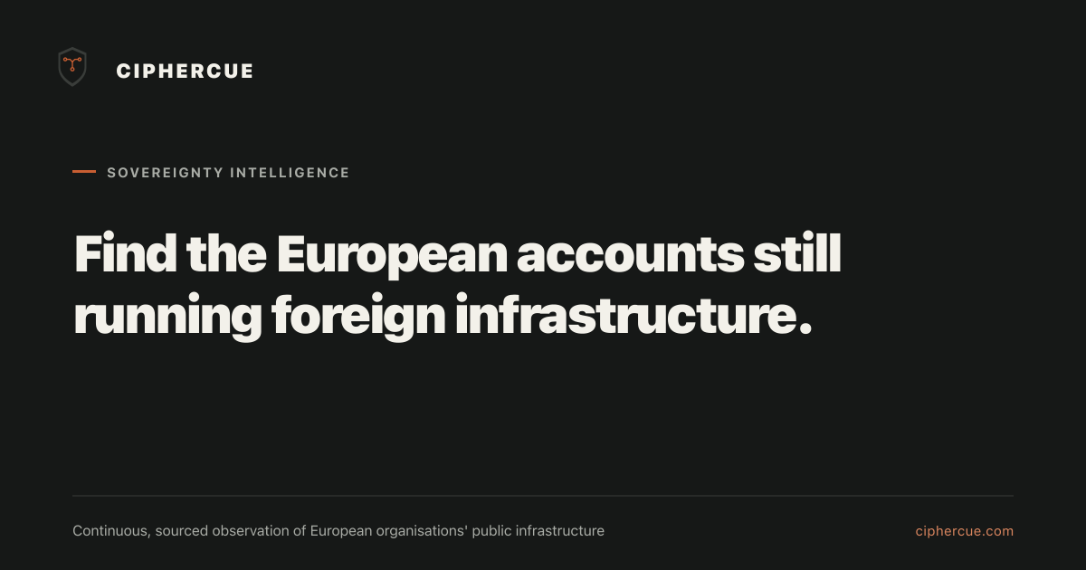 Among European Companies That Use a CDN, Nearly 9 in 10 Use Cloudflare